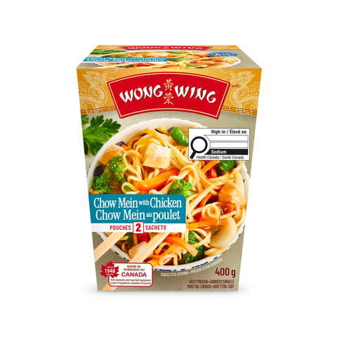 Wong wing nouilles orien poulet 400g