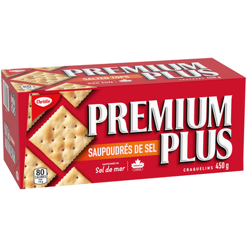 Christie premium plus salés 450g