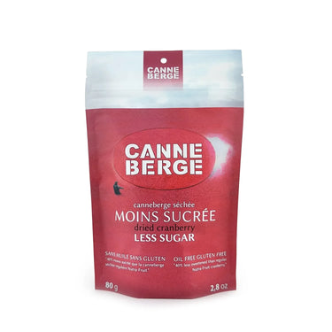 Canneberges sechees moins sucre 80g