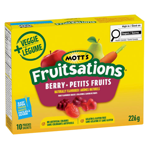Motts fruits petits fruits 226g