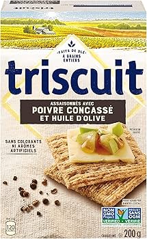 Triscuit craq poivre huile olive 200g