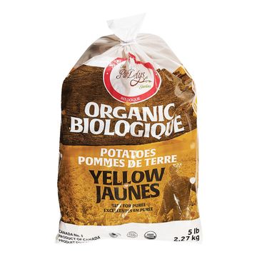 Patates jaunes bio 5lb 2.27kg
