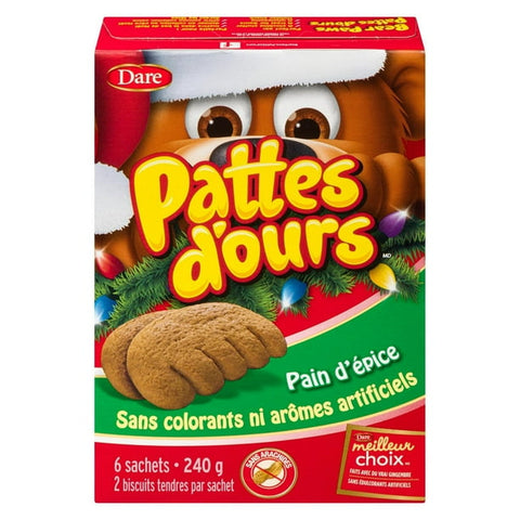 Bear paws pain d'épice 240g