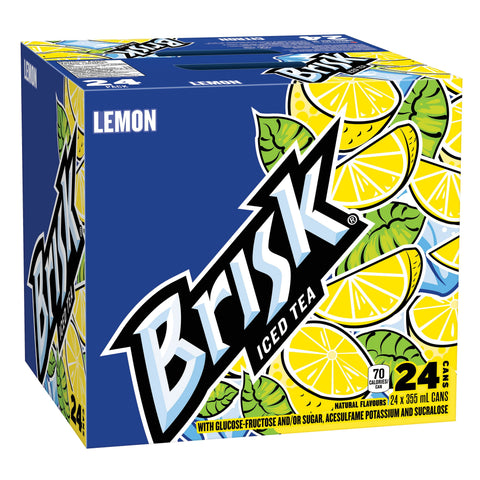 LIPTN BRISK THÉ GLACÉE CITRON 24x355ML