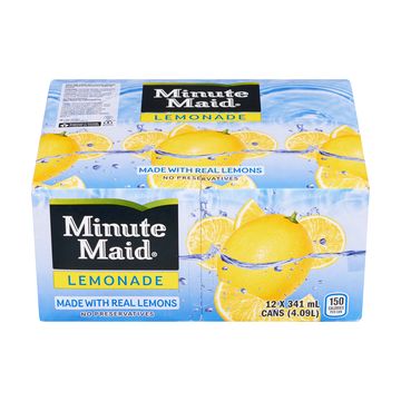 MINUTE MAID LEMONADE 12x341ML