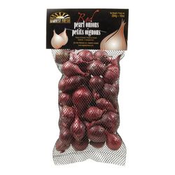 Oignons perles rouges 175g