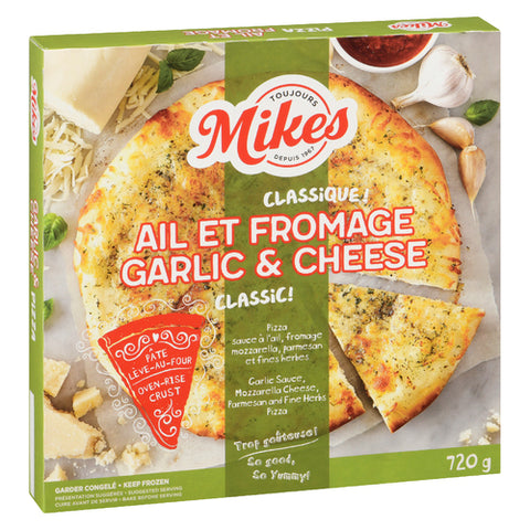 Mikes pizza ail et fromage ch 720g