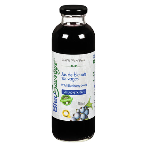 Jus de bleuet sauvages 355ml