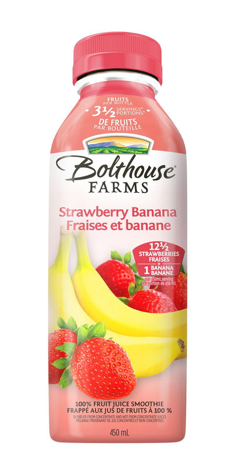Bh smoothie fraise ban 450ml