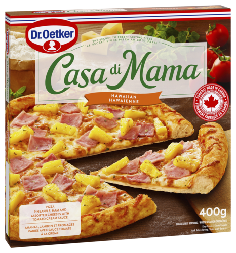 Casa di mama pizza hawaïen 400g