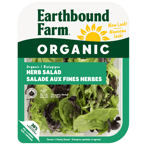 Earth salade herbes bio 142g