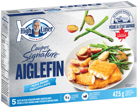 High liner aiglefin croustillant 425g