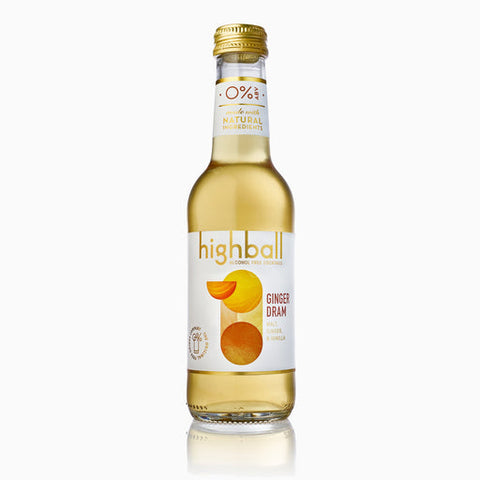 HIGHBALL NON-ALCOL WHSKY&GINGR 250ML