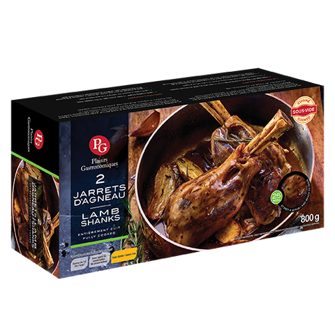 Pg jarrets d'agneau 800g