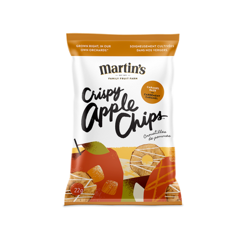 Martin chips pomme caramel 22g