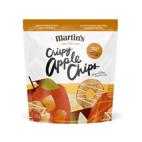 Martin chips pomme caramel 85g