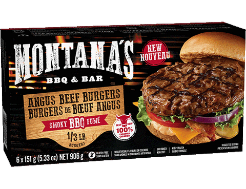 Montanas burgers angus 6x151 g