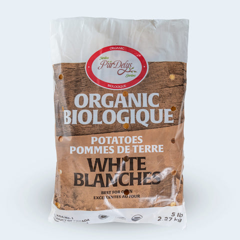 Patates blanches bio 5lb 2.27kg