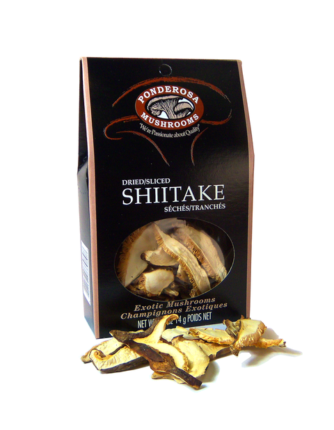 Champignon shitakes seches 14g