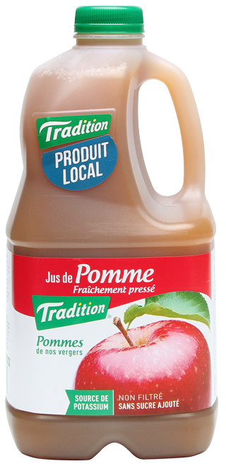 Tradition jus de pomme 2lt