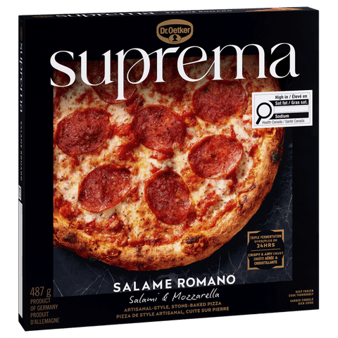Suprema pizza salame 487g