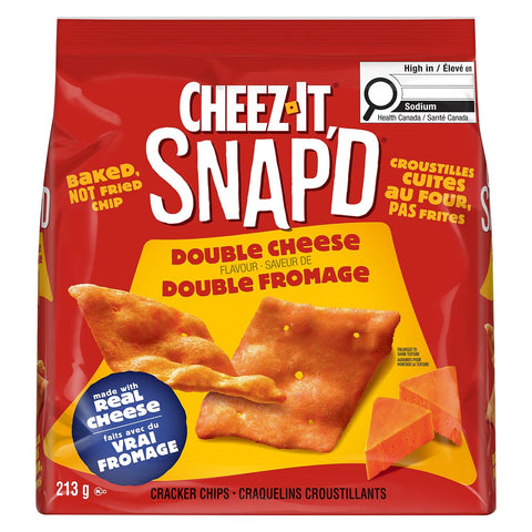 Cheez-it snap dbl ched 213g