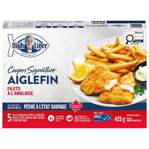 High liner aiglefin style anglais 425g