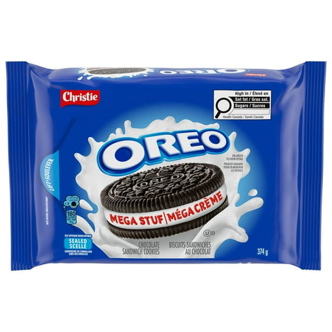 Oreo mega crème  374g