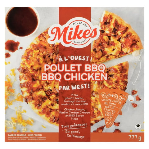 Mikes bbq poulet pizza 777g