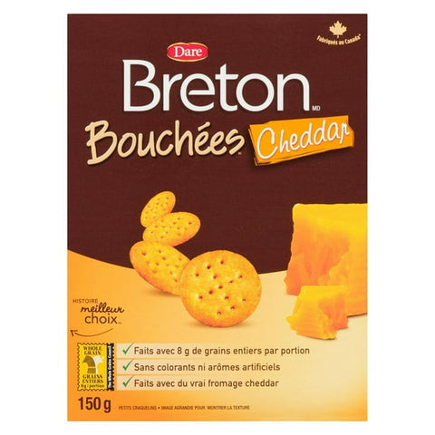 Dare breton cheddar bouchées 150g
