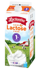 Lactantia lait 1% sans lactose 2lt