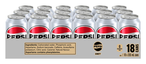 PEPSI DIET 18x355ML