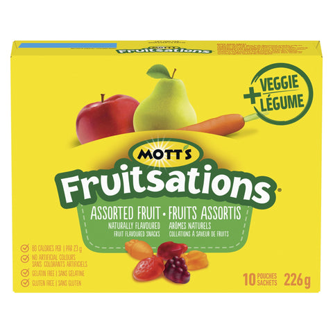 Motts fruits assort 226g
