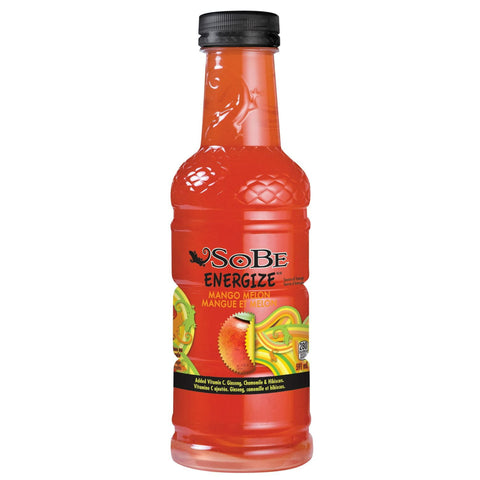 SOBE ENERGIZE MANGO MEL 591ML