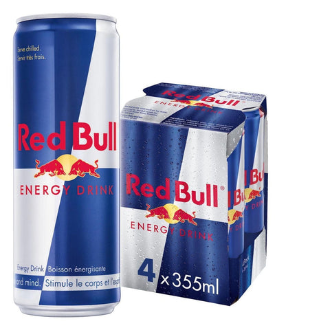 RED BULL BOISSON ENERGIE 4x355ML