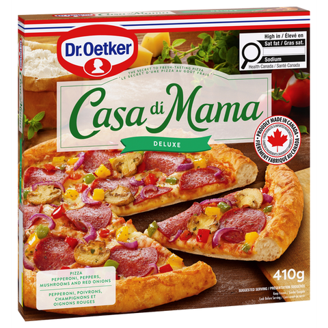 Casa di mama pizza deluxe 410g