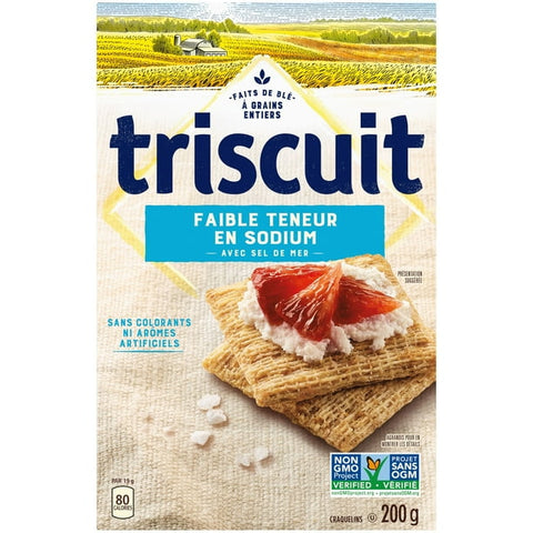 Triscuit craq moins sel 200g