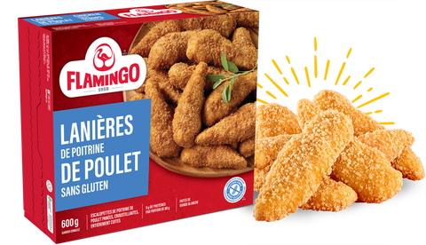 Flamingo poulet lanière sans glut 600g