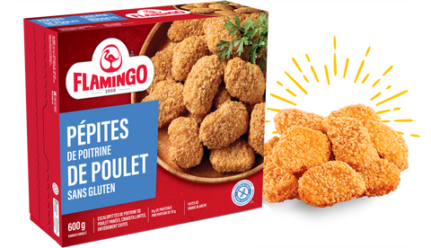 Flamingo pepite poul sans glut 600g