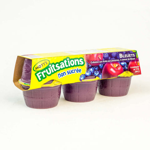 Motts fruits bleuets 6x111g