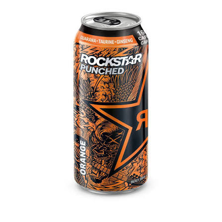 ROCKSTAR PUNCH ORANGE 473ML