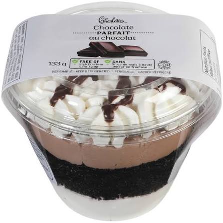 Charlotte Parfait Chocolat 133G