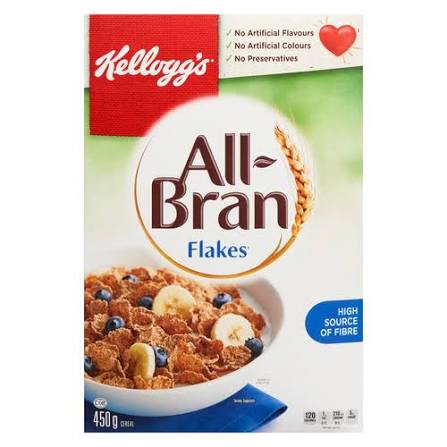 All bran flocon cereale 450g