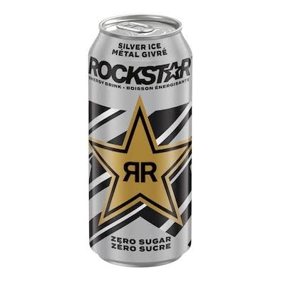 ROCKSTAR ZERO SILVER ICE 473ML