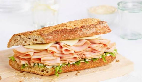 Sandwich jambon mayo un