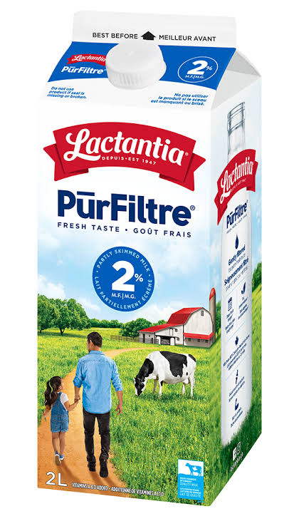 Lactantia lait 2% 2l