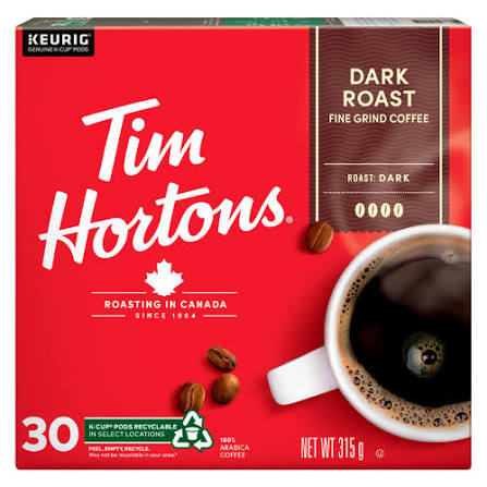 TIM HORTON CAFE K CUP 30UN