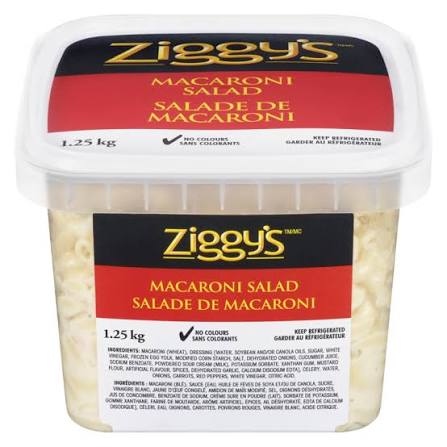 Ziggys salade macaroni 1.25kg