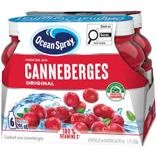 OCEAN SPRAY CANNEBERGE 6x295ML