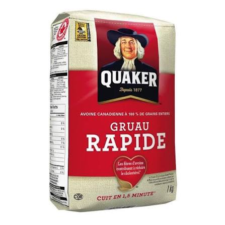 Quaker gruau rapide 1kg
